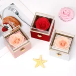 Surprise Instant Flip necklace Box gift Valentine's Day Birthday Anniversary Mother's Day Rose Box proposal artifact - Image 4