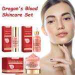 Dragon's Blood Skincare Set Anti-Aging Face Serum & Creams Reduce Wrinkles Firming Smoothing Hydrating Brightening Face SkinCare