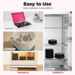 Professional Hot Stone Massage Kit with Heater, 20pcs Natural Volcanic Basalt Stones for Muscle Pain Relief, Home Spa Therapy - Image 5