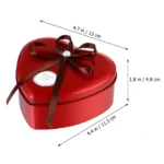 Heart Shape Candy Boxes Tinplate Gift Box For Wedding Party Favor Chocolate Containers Small Gift Holder Festive Tin Cans - Image 5