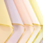 5pcs Golden Border Flower Wrapping Paper Half Transparent Gift Packing Florist Bouquet Wrapping Paper for Wedding Birthday Party - Image 2
