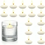 16Pcs Unscented Discs Candles Floating For Pool Party Wedding Home Bathtub Decor Supplies Romantic Confession Candlelight Dinner