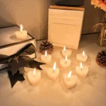 9 Pcs Heart-shaped Scented Candles For Proposing, Birthdays, Weddings, Birthdays, And Candlelight Dinners - Image 3
