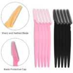 Razor Set Eyebrow Multipurpose Face Razors For Women and Men Dermaplaning Tool Easy To Use Cutter Shaver Blades Makeup Tools - Image 3