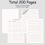 Lined Journal Notebooks for Women Men, 12 Pack A5 Hardcover Journals Bulk, 200 Pages 100 Sheets, 5.8 x 8.4 inch, 12 Colors, Coll - Image 4