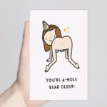 1pc, Funny, rude birthday card for your best friend, boyfriend, girlfriend, husband, wife, spouse or other half. - Image 6