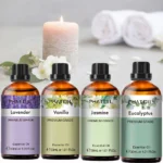PHATOIL 30ml Lavender Peppermint Vanilla Tea tree Essential Oils for Aromatherapy Candle Making Natural Eucalyptus Aroma Oils