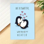 1pc Anniversary Birthday Card for Her Him Funny Birthday Card for Boyfriend Girlfriend Husband Wife Handmade Greeting Card (Life - Image 5