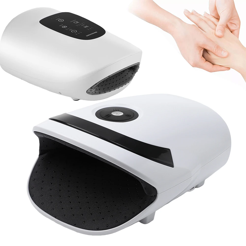 kf-Sacdb856cec58428095b381ac11c050d9k Smart Airbag Hand Massager Wireless Electric Hot Compress Carpal Tunnel Palm Acupoint Massager Vibration Kneading Finger Relax - Image 1