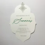Custom Henna Day Card Night Party Invitation Muslim Wedding Supplies Engagement Decoration Greeting Personalized Name Print DIY - Image 2