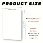 1 holiday gift, warm confession message, greeting card, Valentine's Day I love you greeting card envelope combination - Image 5