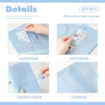 MINKYS PU leather Travel Journal Notebook Planner Yearly Daily Weekly Agenda Book School Stationery - Image 5