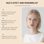 Day Night Skincare Set Firming Moisturizing & Skin Barrier Repair Cream Tightening Brighten Face Scrub Nourishing Eye Care Combo - Image 2