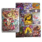 Classic Pocket Colorful Flash Gold Foil Card Glory Pack Charizard Arceus English Letter VSTAR GX V VMAX Rare Card Birthday Gifts - Image 5