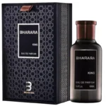 Bharara King Men's Eau de Parfum 3.4oz (100ml) - Refreshing Citrus & Musk Scent Long-Lasting Formaldehyde-Free Fragrance