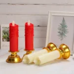 LED Candle Light With Flickering Flame USB Plug-In Electronic Candlelight Wedding Church Holiday Decoration Religious Activity - Image 3