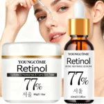 Retinol Firming Facial Serum Cream Set Anti-aging Removal Wrinkle Fine Lines Repair Skin Whitening Brightening Moisturizing - Image 3