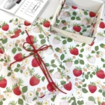 10/20pcs Strawberry Pattern Tissue Paper Gift Wrapping Paper Wedding Birthday Party Decoration Paper DIY Flower Wrapping Paper - Image 4