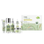 Korean Skincare Set Shrink Pores Fade Fine Lines Face Serum Remove Dark Circles Firming Eye Cream Facial Moisturizing Lotion Set - Image 2