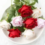 1/5/10/20pcs Roses Artificial Flowers Rose Flower Branch Artificial Red Roses Realistic Fake Rose for Wedding Home Decor - Image 6
