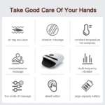 Smart Airbag Hand Massager Wireless Electric Hot Compress Carpal Tunnel Palm Acupoint Massager Vibration Kneading Finger Relax - Image 2