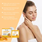 Turmeric Skincare Set Body Soap Anti Acne Dark Spot Corrector Improve Dry Skin Moisturizing Face Cream Brightening Facial Serum - Image 6
