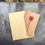 1pcs of Hollow Valentine's Day Mother's Day Greeting Card / Kraft Paper Card Holiday Cards Birthday Cards Blessing Gift Card - Image 6