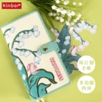 Kinbor Weekly Planner Cute Notebooks Rebellib and Linglan Flower Fabric Notebook Diary Weeks Notebook Self discipline Efficiency - Image 3
