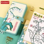 Kinbor Weekly Planner Cute Notebooks Rebellib and Linglan Flower Fabric Notebook Diary Weeks Notebook Self discipline Efficiency - Image 4