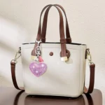 Rhinestone Heart Finger Keychain Bling Crystal Strap Pendant for Key Keychain Handbag Wallet Key Accessories Gift for Women - Image 3