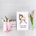 1pc, Funny, rude birthday card for your best friend, boyfriend, girlfriend, husband, wife, spouse or other half. - Image 5