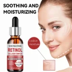 Retinol Moisturizing Repair Cream and Serum Set with collagen and Vitamin E, firm and nourishing skin, gentle and non-irritating - Image 5