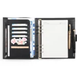 Moterm Luxe 2.0 Series A5 Size Planner Pebbled Grain Leather Notebook with 30MM Ring Agenda Organizer Notepad Journal Sketchbook - Image 5