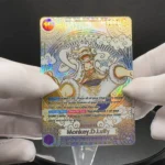 One Piece TCG OPCG English Luffy Character card OP05-119 SP Gold Luffy Textured Foil Card Anime Collectible Cards - Image 2