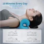 Neck Shoulder Stretcher Relaxer Cervical Chiropractic Traction Device Massage Pillow for Pain Relief Cervical Spine Alignment - Image 4