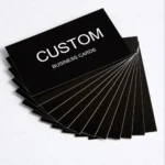 200/500/1000pcs Customizable Cards, Personalized Business Cards with Acrylic Storage Box, Waterproof Thank You Invitations - Image 5