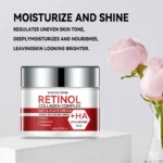Retinol Moisturizing Repair Cream and Serum Set with collagen and Vitamin E, firm and nourishing skin, gentle and non-irritating - Image 4