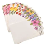 50pcs Handmade Flower Message Scrapbook Paper Card DIY Greeting Cards Postcards Party Wedding Invitation Cards - Image 4