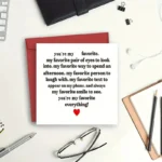 1PcPersonalised Card With Envelope, Funny Anniversary Card For Him, Birthday Card For Husband Boyfriend, Romantic Love Card For - Image 4