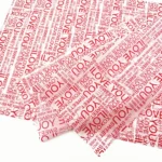 30pcs Valentine's Day Gift Red Parchment Paper, 5 Style Choices, Wedding Party Gift Wrapping Paper, Filling Giftarchment Paper - Image 6