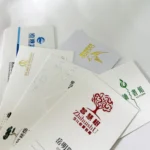 Customized logo,Gold foil business card,name cards,gold card,hot stamping logo,Printed cards,thank you card,300g - Image 6