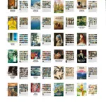 Wholesale Boxed Postcards Art Theme Greeting Message Invitation Card Gift Wish Post Card 30 Pcs Retro Collection Wish Card