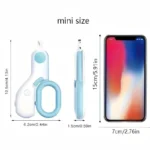 LED Light Cat Dog Nail Clipper Cutter Professional Pet Claw Trimmer with Safety Lock Puppy Kitten Animals Care Grooming Tool Kit - Image 6