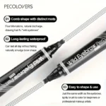 6 Colors 1pc Eyebrow Pen Waterproof 4 Split Tip Eyebrows Pen Eyebrow Tattoo Pen Waterproof Liquid Black Eyebrow Makeup Pencil - Image 6