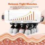 16-Head Fascia Gun High-Frequency Vibration Body Massage Gun Waist and Back Massager Neck Shoulder Massager Muscle masajeador - Image 3