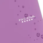 Spiral Notebook 4-Pack, 100 Sheets College Ruled, Water-Resistant Cover, Ink-Bleed Resistant Paper in Purple Pink White Green - Image 6