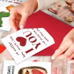 1 holiday gift, warm confession message, greeting card, Valentine's Day I love you greeting card envelope combination - Image 3