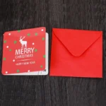 24 Pcs/lot Christmas Greeting Card Kids Mini Christmas Blessing Greeting Cards Envelope New Year Postcard Gift Card Xmas Party - Image 4