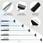 Portable Extendable Back Scratcher Stainless Steel Telescoping Back Scratcher Tool Telescopic Back Scratching Tool Massage Gift - Image 2