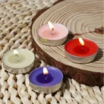 10Pcs Tea Light Candles Small Smokeless Dripless Tea Candles For Home Pool Dinner Weddings Supplies - Image 2